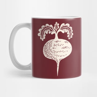 Beet white Mug